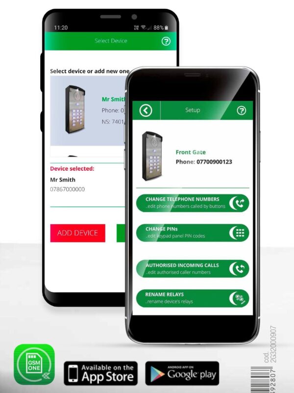Comelit 1 user GSM kit with keypad - Image 2