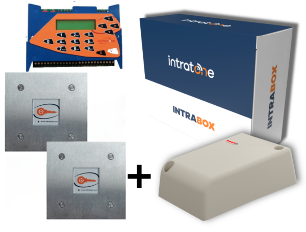 Intratone 06-0143-EN 2 x Proximity reader kits with GSM module and 10 years Unlimited SIM
