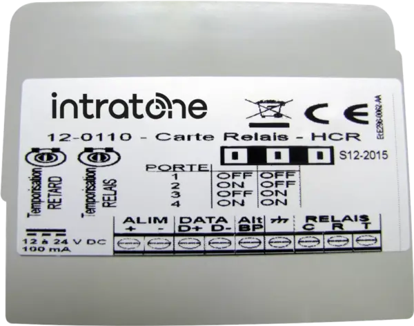 Intratone 12-0110 Relay card