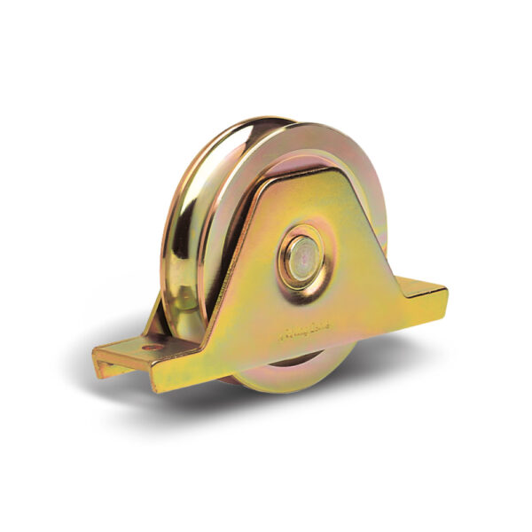 1226 PSO 120mm diameter o-groove wheel with support and one bearing