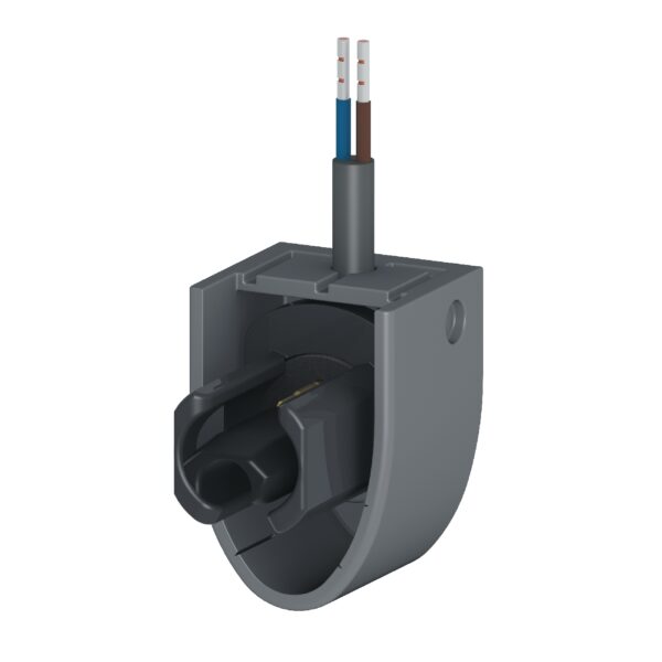 ASO KS4 Resistive through plug end with 2.5m cable for 25mm safety edges