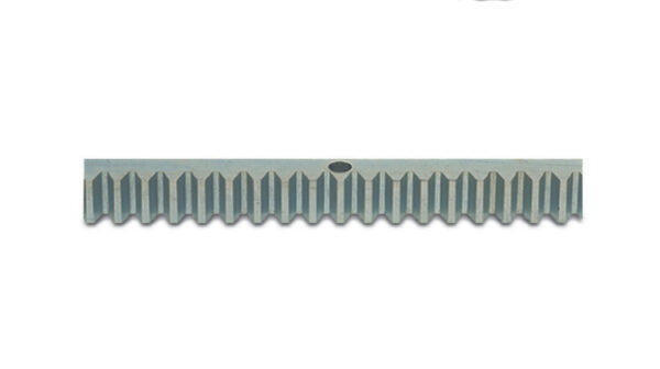 Art 44 galvanised drilled through the top gear rack for sliding gates