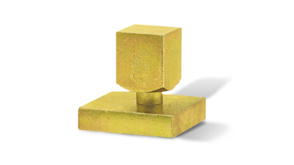 P35 Lower Plate & Pin 70X60X15 (Pin to Weld)