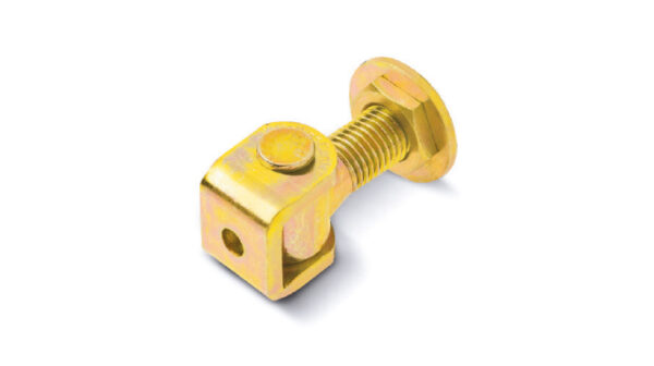 CR 24 Adjustable Hinge To be Welded M24 with flange nut
