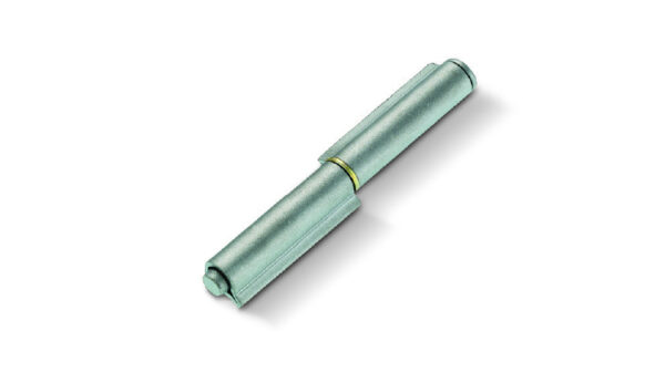 133/140 Weldable 140mm Black Iron Closed 2 Wing Hinge with Removable Pin