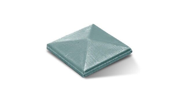 CAP 12G Non Galvanised Weldable Cap with Flanges 125x125x8mm