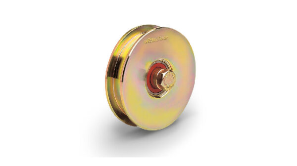 1030 U 100mm u-groove normal wheel with 2 bearings