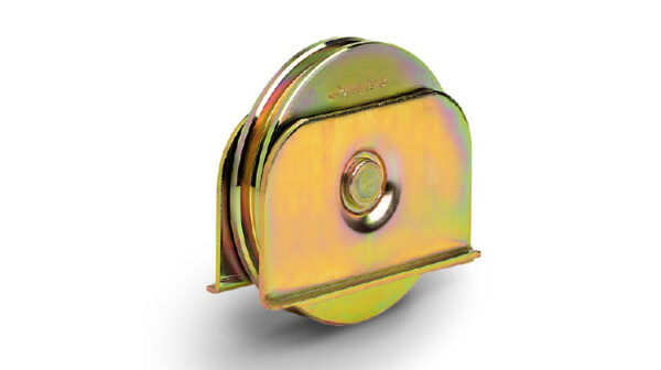 1020 PU 100MM DIA U groove outer support 1 bearing