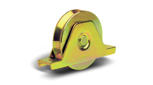 1224 PSV v-groove wheel with support and two bearings