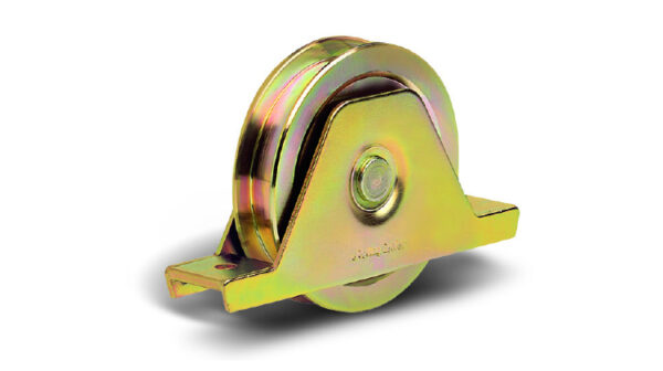 Rolling Center 1227 PSU U-Groove Wheel with Support 2 Bearing 120x27mm