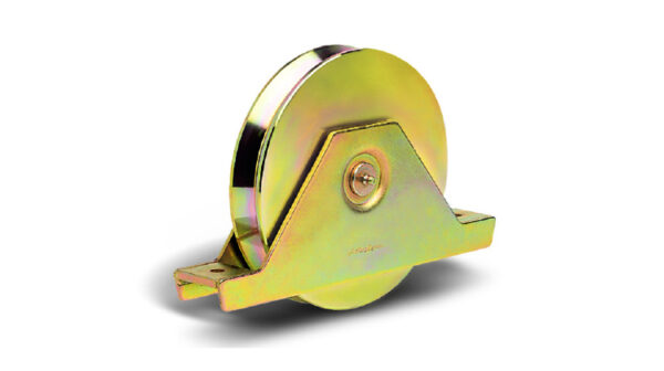 Rolling Center 1630 PSV V-Groove Wheel with Support 2 Bearing 160x30mm