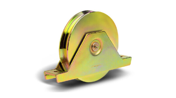 Rolling Center 2030 PSU U-Groove Wheel with Support 2 Bearing 200x30mm
