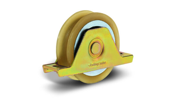 Rolling Center 920 PSVN V-Groove VULCOLAN Coated Wheel 1 Bearing 90x20mm