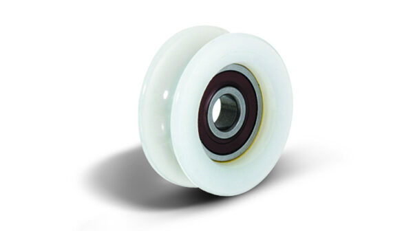 518 ON o-groove nylon wheel with one bearing
