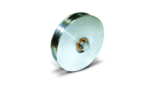 Rolling Center 1230 UI U-Groove Stainless Steel Wheel 2 Bearing 120x30mm