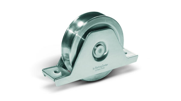 Rolling Center 1227 PSOI O-Groove Stainless Steel Support Wheel 2 Bearing 120x27mm