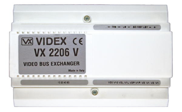 Videx 2206V Video block exchange device