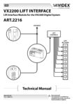 Videx 2216 Manual