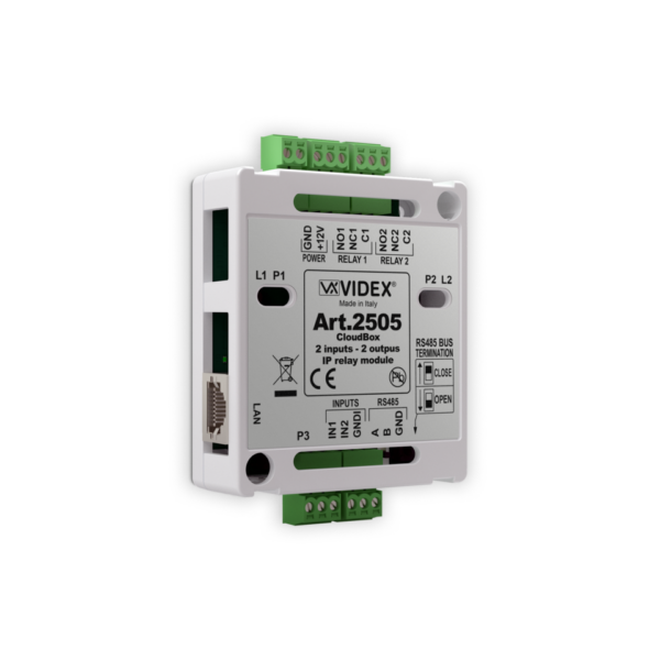 Videx 2505 IP relay module & CloudBox