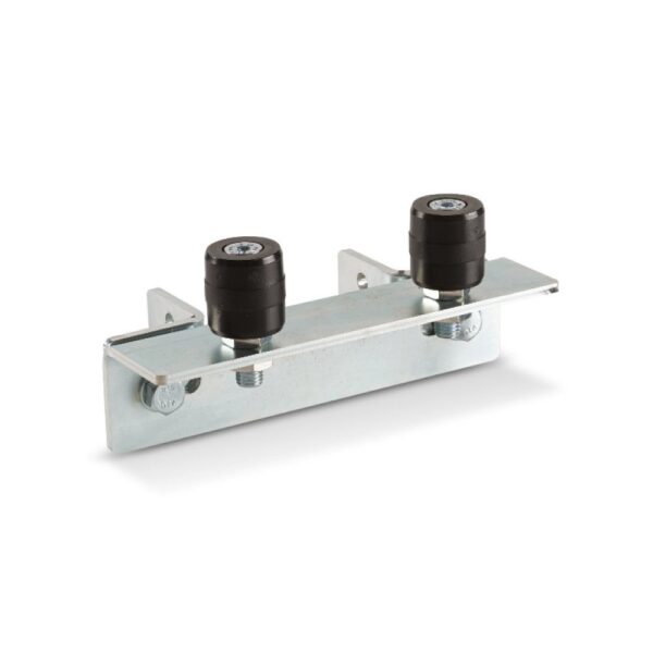 2 RGG Z Adjustable Guide Roller Plate for sliding gates 78 - 112mm