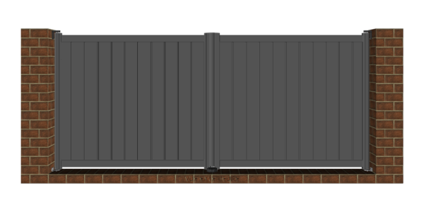 La Toulousaine Marshela Aluminium Double leaf swing gates 3.75m x 1.7m