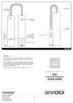 Videx 3001 Quick Guide