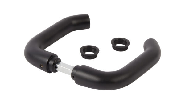 Locinox 3006B black anodised aluminium handle pair