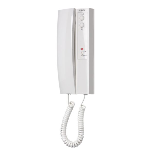 Videx 3102 audiophone - 2 button, call tone, ac buzzer & privacy on/off switch