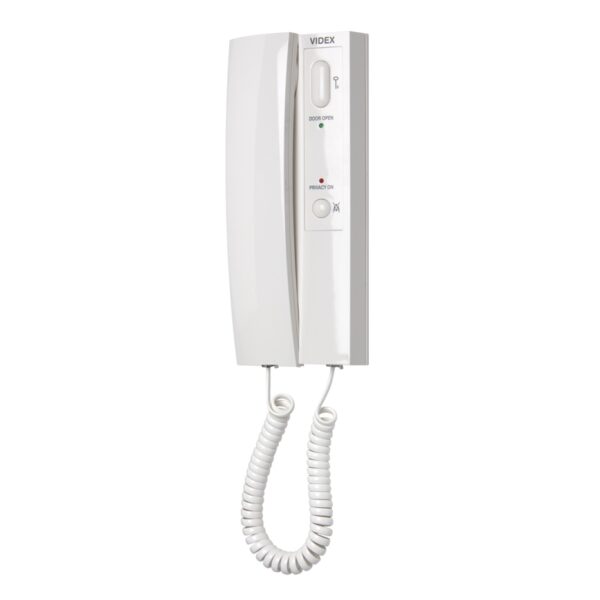 Videx 3176 audiophone – 2 button call tone, timed privacy button, privacy & door open LED’s
