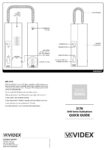 Videx 3176 Quick Guide