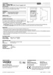 Videx 323/18 Manual