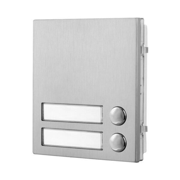 Videx 4042/M 2 call button expansion module matt finish