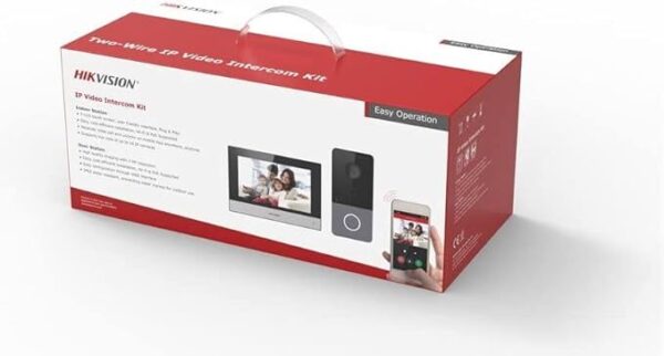 Hikvision DS-KIS603-P(C) 1 Button villa IP Video intercom and 7 inch monitor - Image 2
