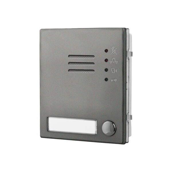 Videx 4204X-1/BL 1 Button VX2200 Speaker module Gun metal grey finish