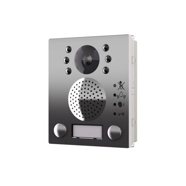 Videx 4832-1D/C/W 1 dual call button, speaker & colour camera unit