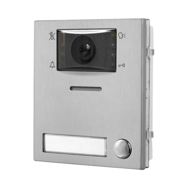 Videx 4284X-1 /M VX2200 functional 1 button speaker and camera module with prox matt finish