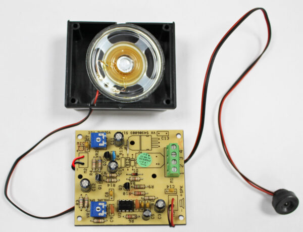 Videx 437 Vandal resistant panel speaker unit 8-12v d/c PCB amplifier