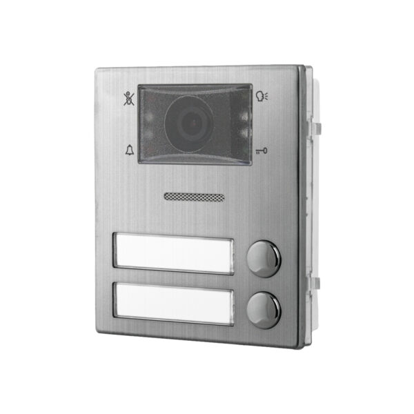 Videx 4384X-2/M VX2300 amplifier camera module 2 button matt finish