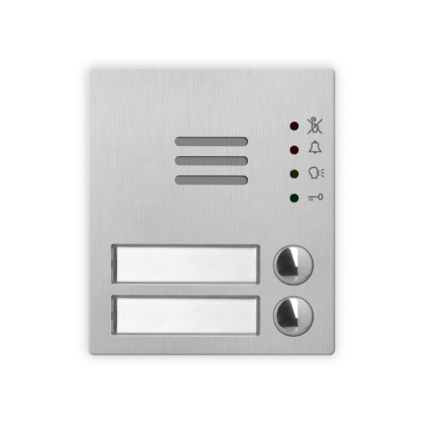 Videx 4504X-2/M VX2300 2 Button IP Audio module Matt finish
