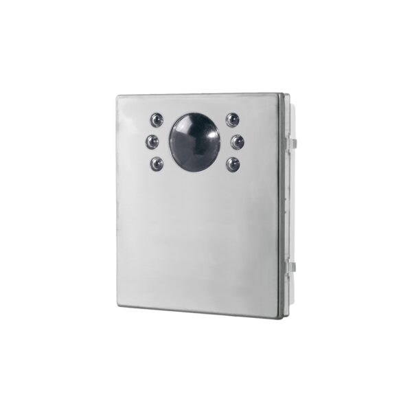 Videx 4330N/C colour camera unit with stainless steel finish