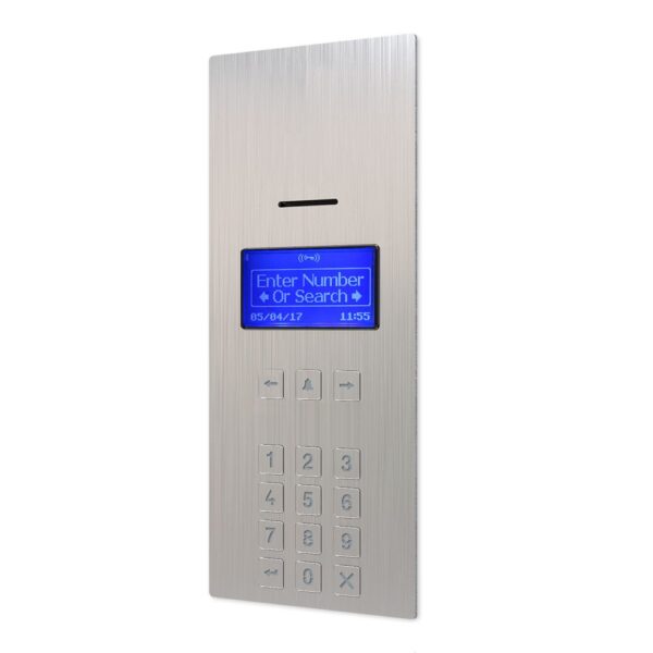 Videx 4812R/M/4G 500 user 4G GSM module with scroll key Matt finish