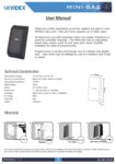 Videx Mini SA2 Manual