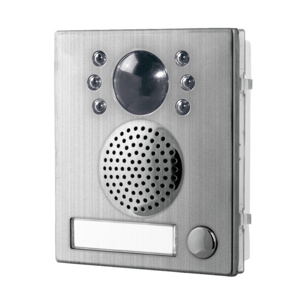 Videx 4832-1/C/M colour camera & speaker module with one call button - matt finish