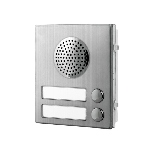 Videx 4836-2/M 2 button speaker module - matt finish