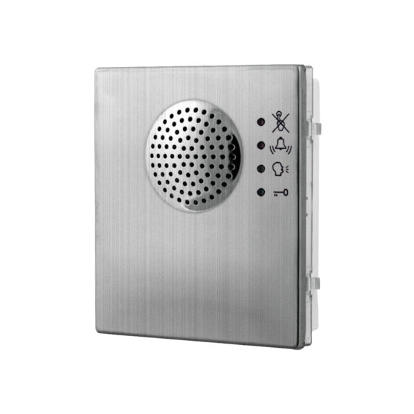 Videx 4838-1/M 1 button intelligent speaker module (4+1, 5+1 systems) - matt finish