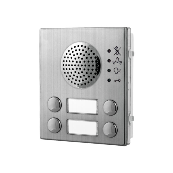 Videx 4838-2D/M 4 button intelligent speaker module (4+1, 5+1 systems) - matt finish