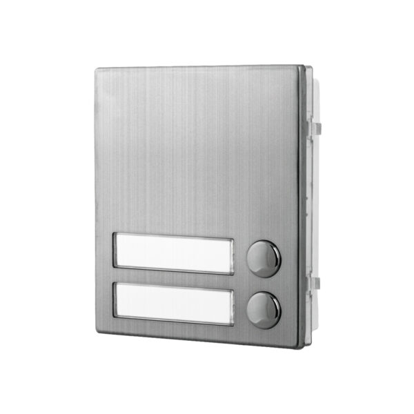 Videx 4842/M 2 call button expansion module - matt finish