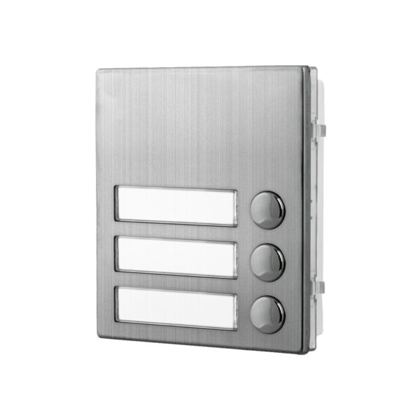 Videx 4843/M call button expansion module - matt finish