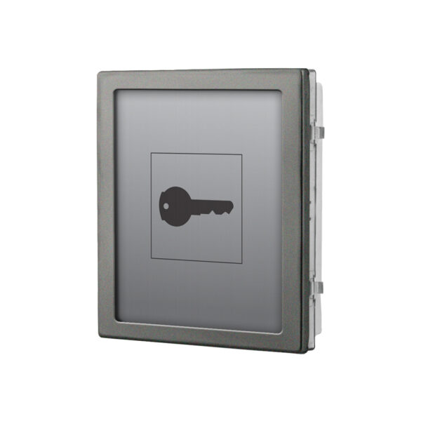 Videx 4846/BL back-lit information module - gun metal grey finish