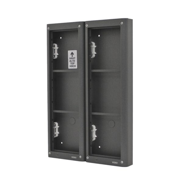 Videx 4886 6 module surface mount housing for 4000 series intercoms